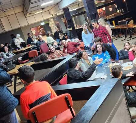 Festejando el dia de la familia