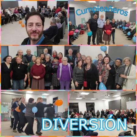 Con Julia Naim Piperno