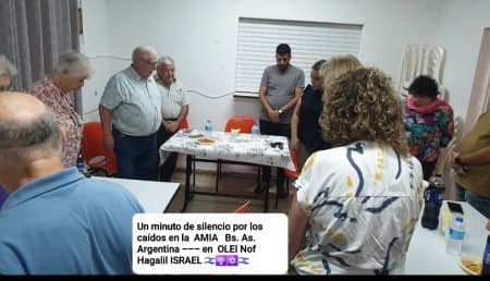 Acto recordatorio por las víctimas de la Amia