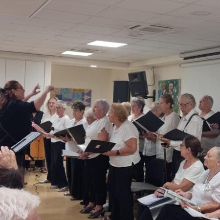 Encuentro de coros de Kfar Saba y Ashkelon