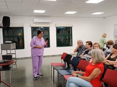 con la antropóloga Malka Shabtay
