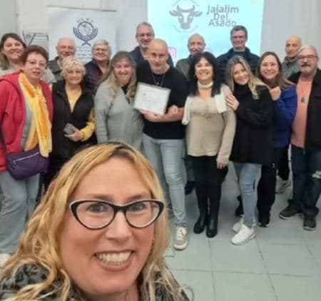 Encuentro con Jaialim del asado