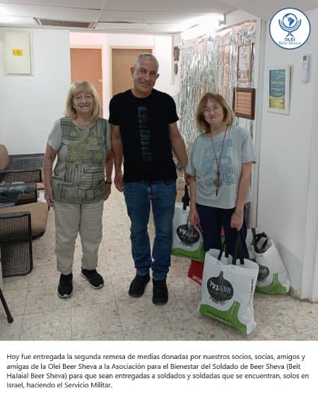 Donacion para soldados