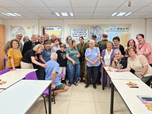 La filial de Krayot presente en las celebraciones del Día de la Aliá 