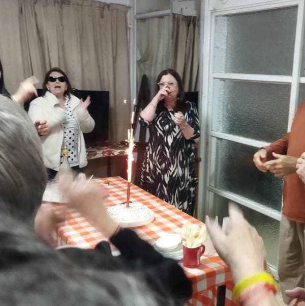 Grupo de los Jueves Solos y Solas (GRUPETE) celebró un cumpleaños
