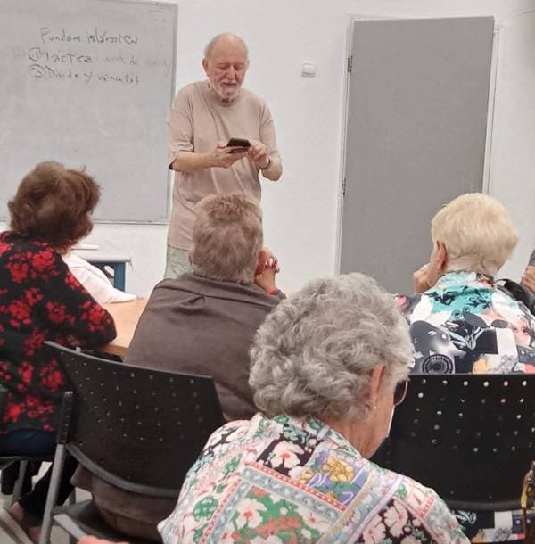 Con prof. Jaime Berman