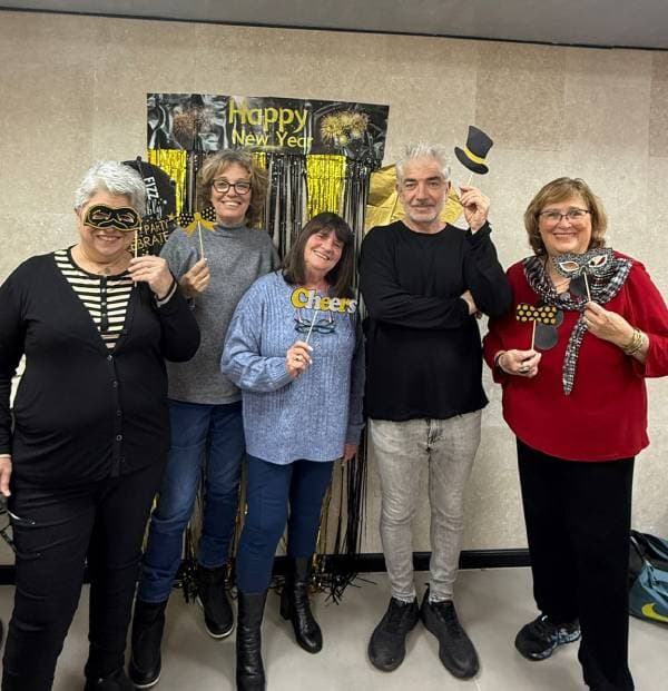 Con Marcelo Birmajer