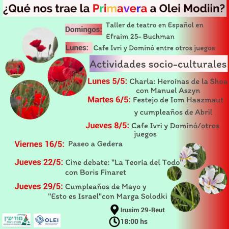 Actividades Modiin