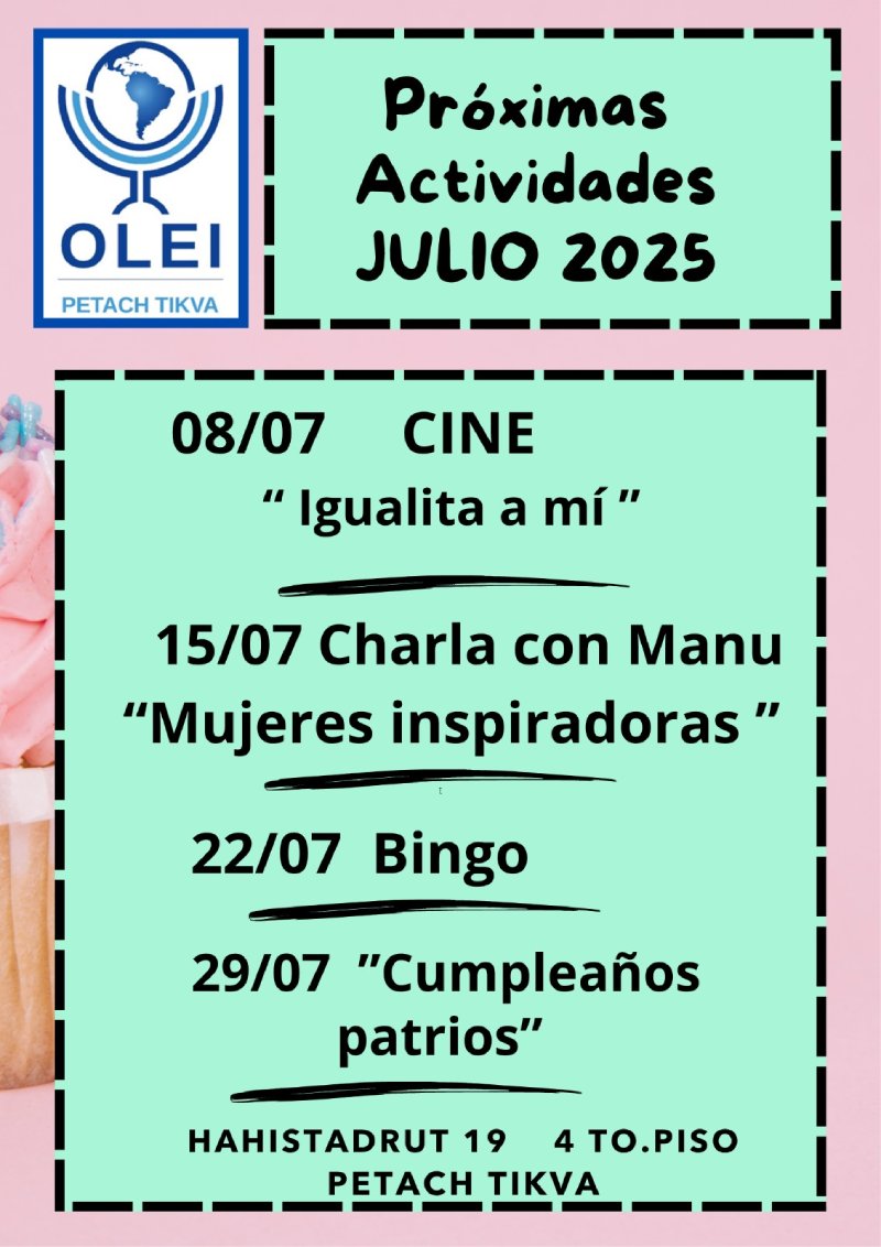Actividades Petach Tikva