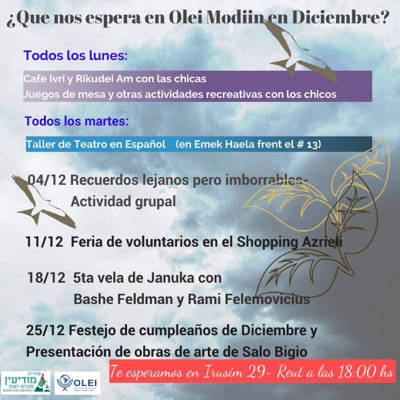 Actividades Modiin