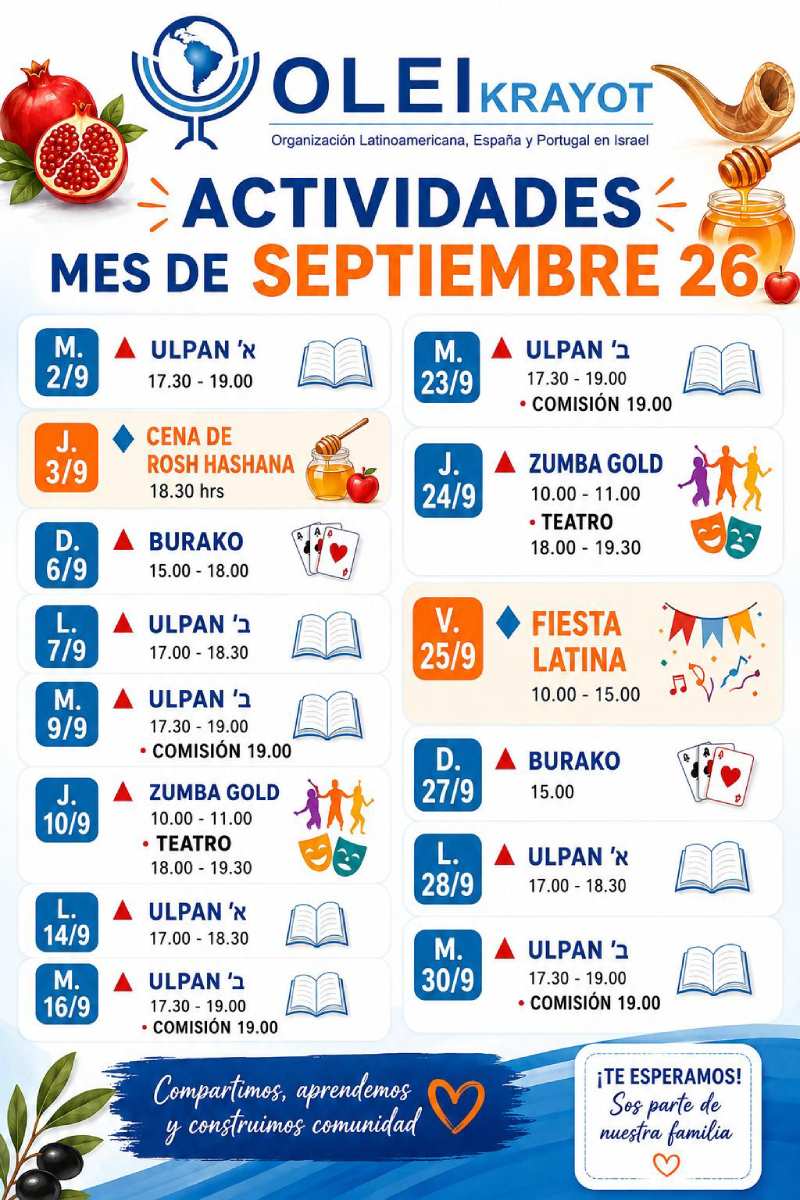 Actividades Krayot