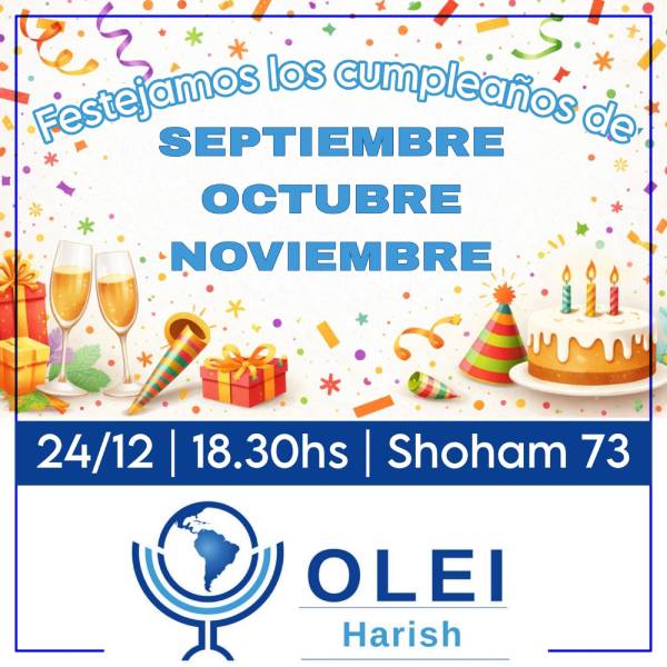 🎂Cumpliste años en los meses de septiembre, octubre o noviembre ??🎊
