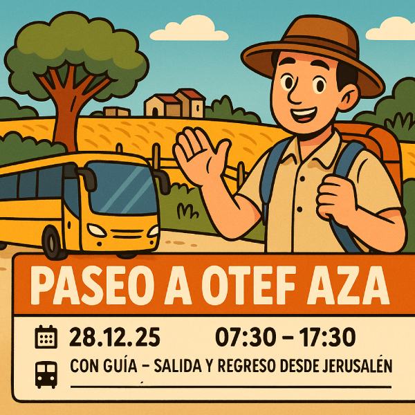 Paseo a Otef Aza desde Jerusalén con guía